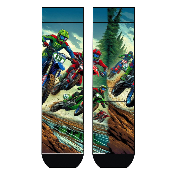 Cool 7 - Unisex One Size (41/46) - Print Socken - Runddruck Motiv: C5456